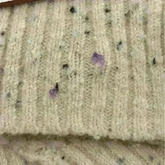 Knit Drop Shoulder Sweater Fall Cozy - Picture 7 of 8